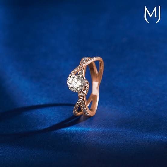Men Floral Gold Ring