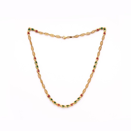 Kundan Curve Chain